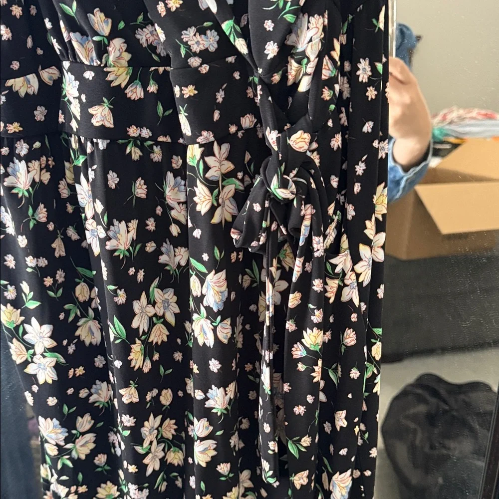 Floral Black Jumpsuit with pockets from Stitchfix Kaileigh - Picture 4 of 5